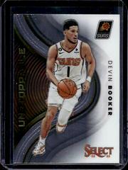 Devin Booker #17 Basketball Cards 2022 Panini Select Unstoppable Prices