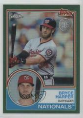 Bryce Harper [Green] #83T-25 Baseball Cards 2018 Topps Chrome 1983 Prices