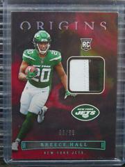 Breece Hall [Red] Football Cards 2022 Panini Origins Rookie Patches Prices