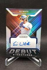 Eli White [Silver Prizm] #DS-EW Baseball Cards 2022 Panini Prizm Debut Signatures Prices