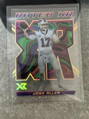 Josh Allen #RXR-3 Football Cards 2022 Panini Rated XR Prices