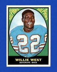 Willie West #80 Football Cards 1967 Topps Prices