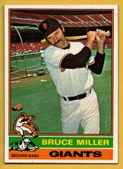 Bruce Miller #367 Baseball Cards 1976 Topps Prices