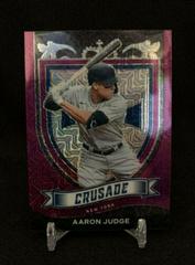 Aaron Judge [Purple Mojo] #13 Baseball Cards 2021 Panini Chronicles Crusade Prices