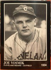 Joe Vosmik #221 Baseball Cards 1991 Conlon Collection Prices