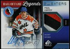 Paul Coffey [Autograph Patch] Hockey Cards 2021 SP Game Used HOF Legends Sweaters Prices
