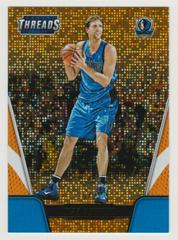 Dirk Nowitzki [Dazzle Orange] Basketball Cards 2016 Panini Threads Prices