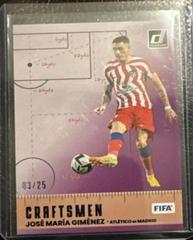 Jose Maria Gimenez [Purple] #3 Soccer Cards 2022 Panini Donruss Craftsmen Prices