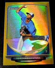 Yordano Ventura [Refractor] Baseball Cards 2013 Bowman Chrome Prospect Autograph Prices