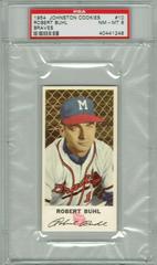 Robert Buhl #10 Baseball Cards 1954 Johnston Cookies Braves Prices