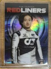 Yuki Tsunoda #RL-9 Racing Cards 2021 Topps Chrome Formula 1 Redliners Prices