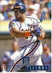 Cecil Fielder #46 Baseball Cards 1995 Ultra Prices