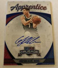 Grayson Allen [Blue] #APP-GAL Basketball Cards 2021 Panini Chronicles Apprentice Signatures Prices