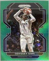 Odyssey Sims [Green] #102 Basketball Cards 2022 Panini Prizm WNBA Prices