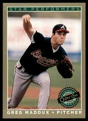 Greg Maddux #19 Baseball Cards 1993 O Pee Chee Premier Star Performers Prices