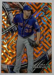 Matt Harvey [Orange Magma Diffractor] Baseball Cards 2016 Topps High Tek Prices
