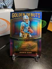 Jahmyr Gibbs [Rose Gold] #GD-6 Football Cards 2023 Panini Gold Standard Golden Debuts Autographs Prices