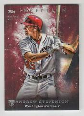Andrew Stevenson [Red] #16 Baseball Cards 2018 Topps Inception Prices