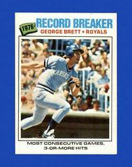 George Brett Baseball Cards 1977 Topps Prices