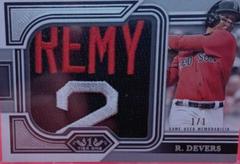 Rafael Devers [Platinum] Baseball Cards 2023 Topps Tier One Prodigious Patches Prices