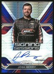 Josh Berry [Hyper Red Blue] #S-JB Racing Cards 2021 Panini Prizm Signing Sessions Prices