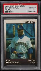 Ken Griffey Jr. [Promo] Baseball Cards 1991 Star All Stars Prices