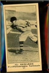 Al Demaree [Blank Back] #47 Baseball Cards 1916 M101 5 Sporting News Prices