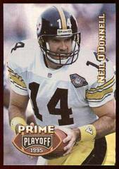 Neil O'Donnell Football Cards 1995 Playoff Prime Prices