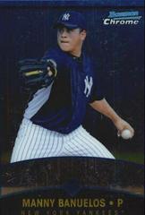 Manny Banuelos Baseball Cards 2011 Bowman Chrome Throwbacks Prices