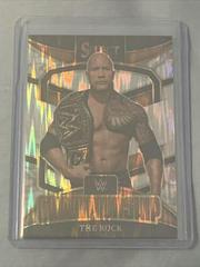 The Rock [Flash Prizm] Wrestling Cards 2022 Panini Select WWE Championship Prices