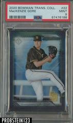 MacKenzie Gore #22 Baseball Cards 2020 Bowman Transcendent Collection Prices