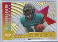 Travis Etienne Jr. [Gold] #SS-20 Football Cards 2021 Panini Illusions Shining Stars Prices