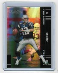 Tom Brady [Xtra Points Black] #79 Football Cards 2005 Playoff Prestige Prices