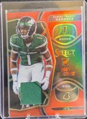 Ahmad 'Sauce' Gardner [Red] #DS-20 Football Cards 2022 Panini Select Draft Selections Memorabilia Prices