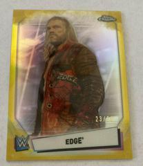 Edge [Gold Refractor] #19 Wrestling Cards 2021 Topps Chrome WWE Prices