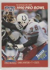 Chris Hinton #343 Football Cards 1990 Pro Set FACT Cincinnati Prices