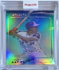 Hank Aaron [Rainbow Foil] #112 Baseball Cards 2021 Topps Project 70 Prices