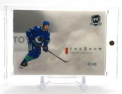Quinn Hughes Hockey Cards 2021 Upper Deck The Cup Show White Prices