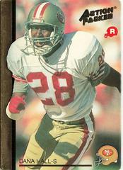 Dana Hall Football Cards 1992 Action Packed Rookie Update Prices