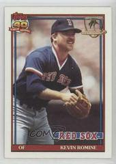 Kevin Romine #652 Baseball Cards 1991 Topps Desert Shield Prices