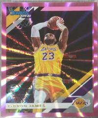 LeBron James [Pink Laser] #94 Basketball Cards 2019 Panini Donruss Prices