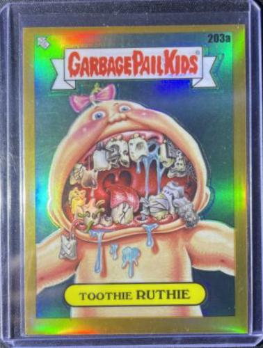 Toothie RUTHIE [Gold Refractor] #203a Prices | 2022 Garbage Pail Kids ...