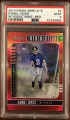 Daniel Jones Football Cards 2019 Panini Absolute Introductions Prices