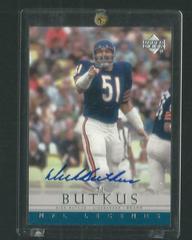 Dick Butkus Football Cards 2000 Upper Deck Legends Autographs Prices