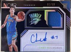 Chet Holmgren [Patch Autograph] #379 Basketball Cards 2022 Panini Noir Prices