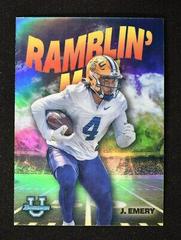 John Emery #RM-7 Football Cards 2022 Bowman Chrome University Ramblin Man Prices