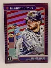 Brandon Lowe [Red] Baseball Cards 2021 Panini Donruss Prices