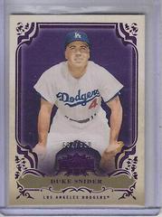 Duke Snider Amethyst /650 #92 Baseball Cards 2013 Topps Triple Threads Prices