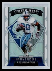 Barry Sanders [Silver] #CR16 Football Cards 2021 Panini Rookies and Stars Crusade Prices