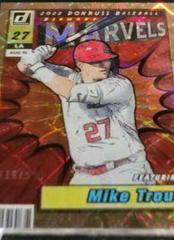 Mike Trout Baseball Cards 2022 Panini Donruss Marvels Prices